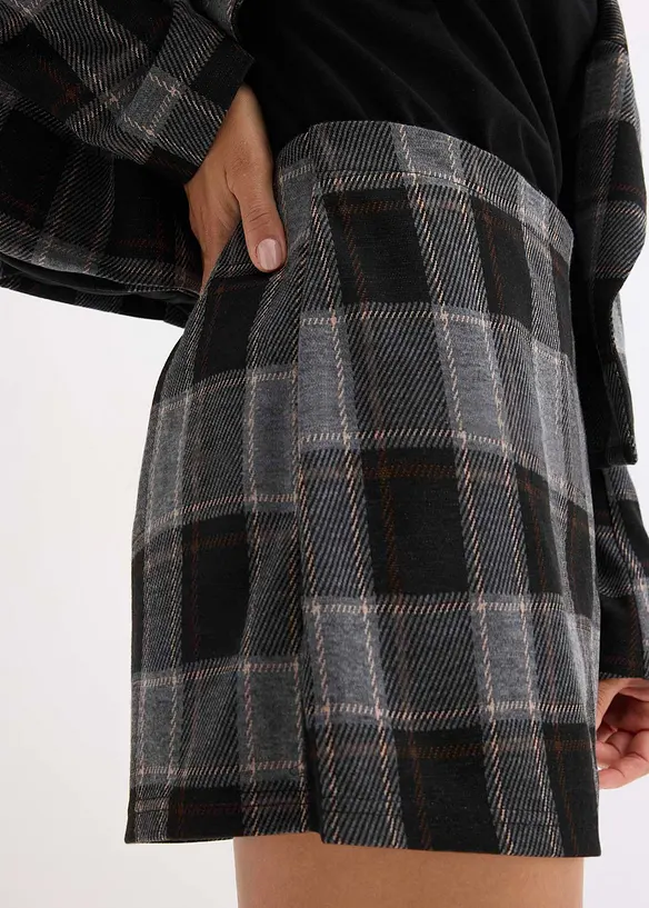 Kort skort med smykkeknapp, bonprix