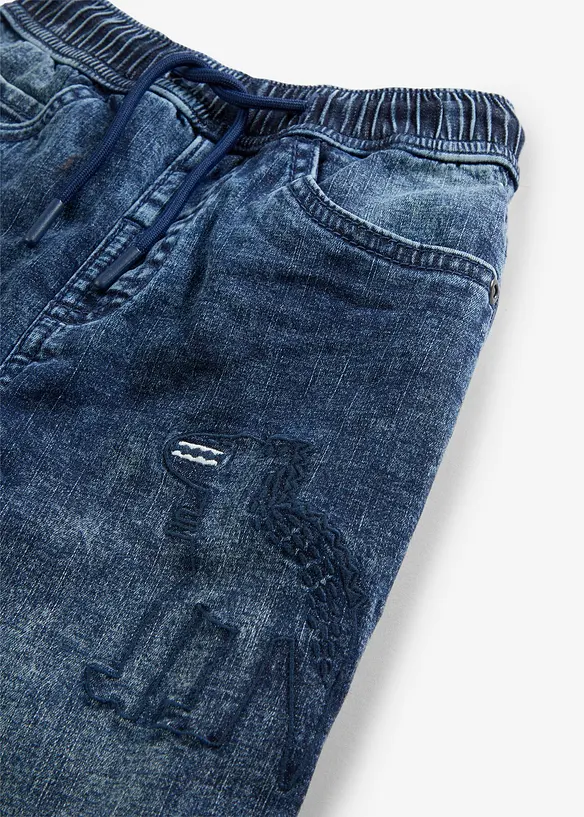 Varmende, Regular Fit pull on-jeans med jerseyfôr, bonprix