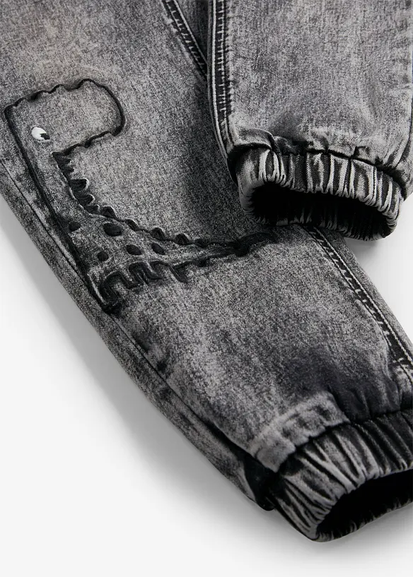 Varmende, Regular Fit pull on-jeans med jerseyfôr, bonprix