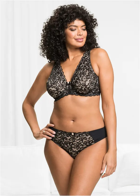 Spile-BH med nydelige blonder, bonprix