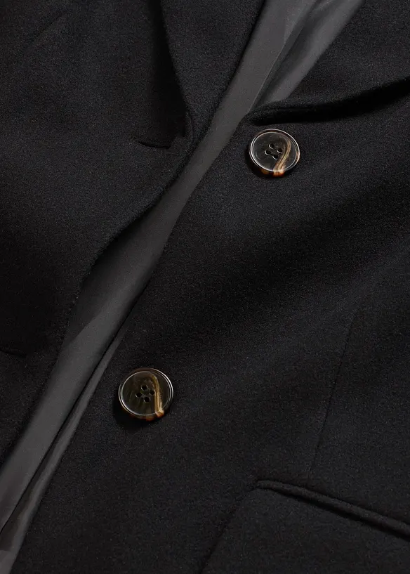 K&aring;pe i blazer-look, bonprix