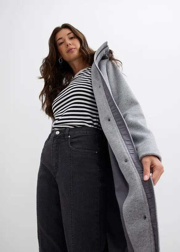 Mom-jeans High Waist, Stretch, bonprix