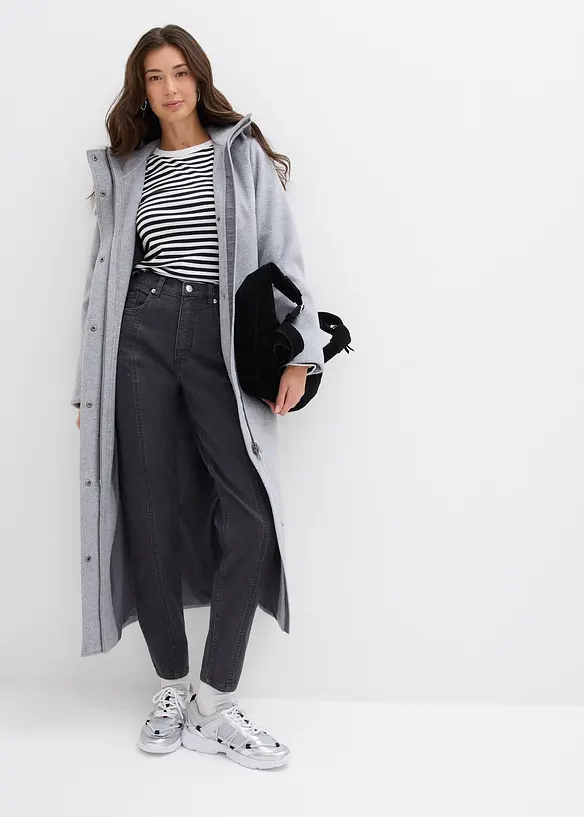 Mom-jeans High Waist, Stretch, bonprix