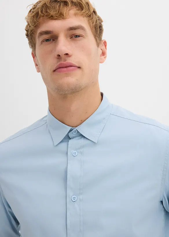 Skjorte med stretch, Slim Fit, bonprix