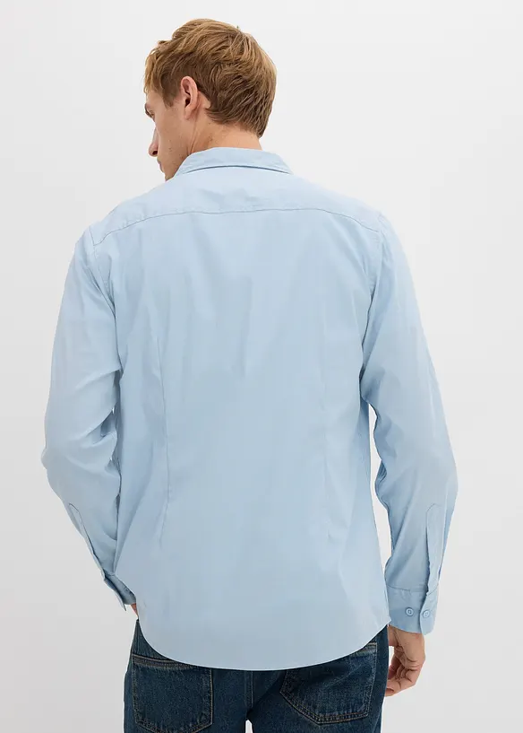 Skjorte med stretch, Slim Fit, bonprix