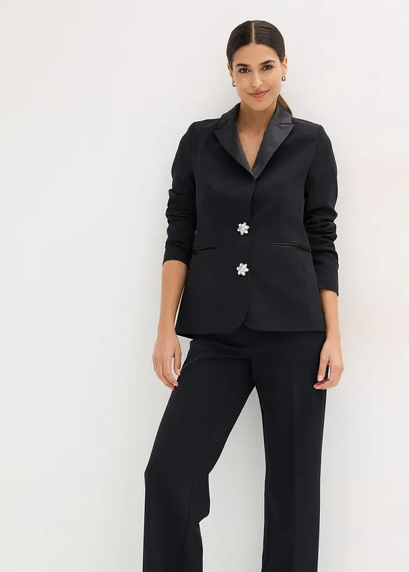 Blazer med smykkeknapper, bonprix