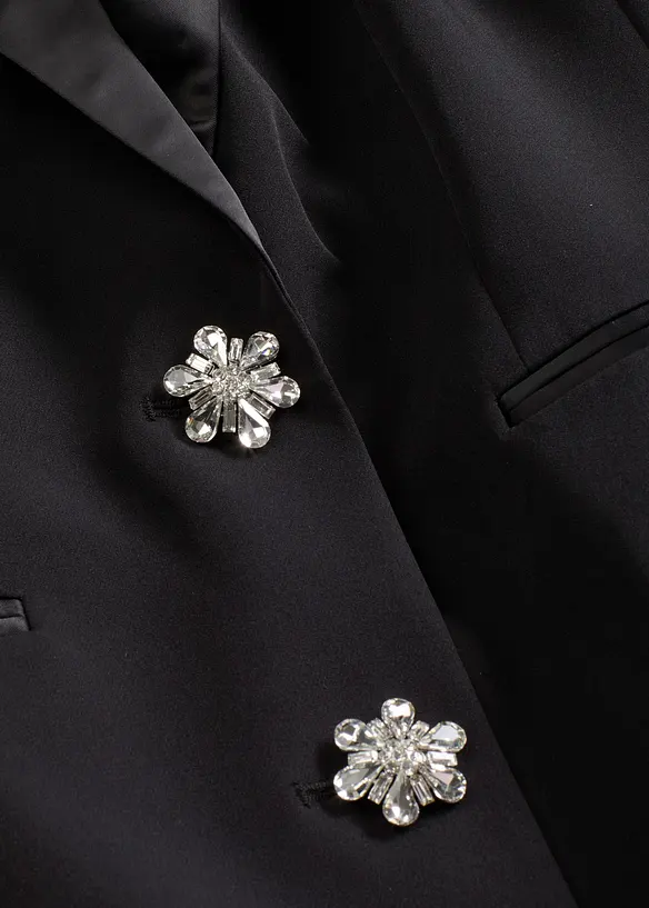 Blazer med smykkeknapper, bonprix