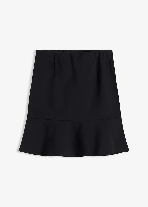 Miniskjørt i behagelig Punto di Roma-materiale, bonprix