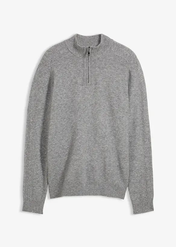 Genser med ullandel, bonprix