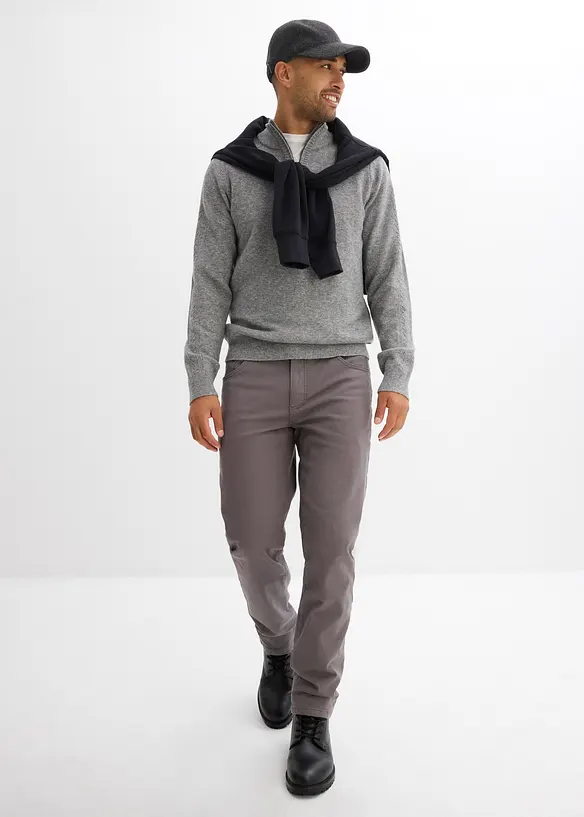 Genser med ullandel, bonprix