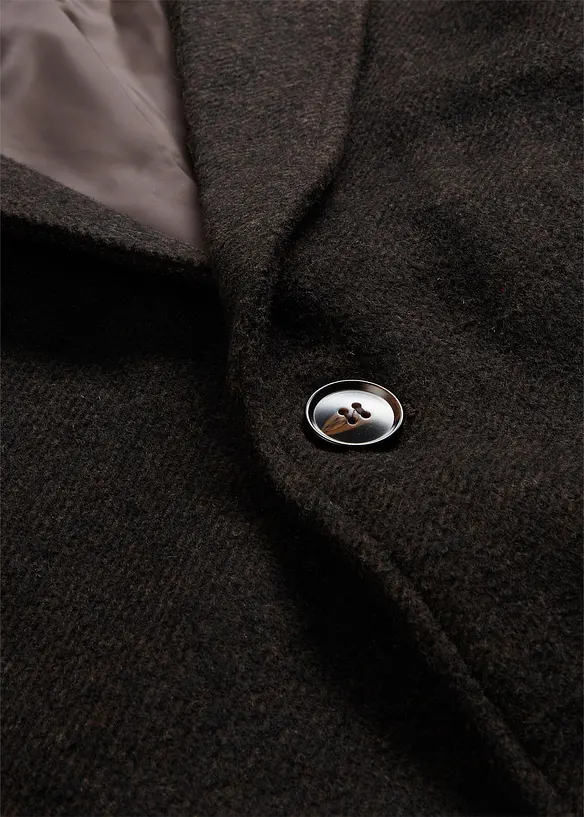 Kort kåpe med ullandel, bonprix