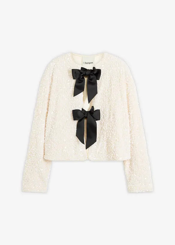 Kort paljettjakke, bonprix