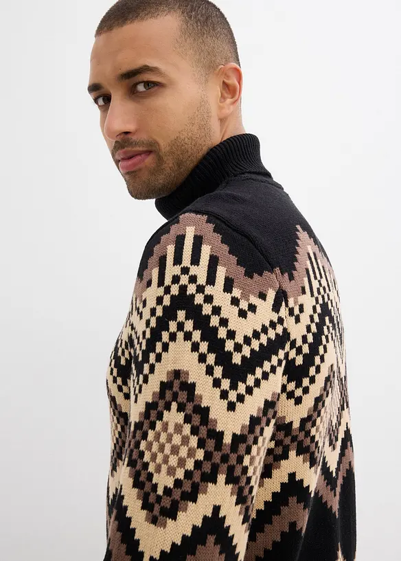 Pologenser med ikat-mønster, bonprix