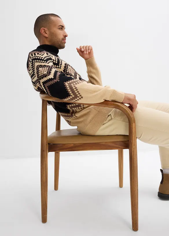 Pologenser med ikat-mønster, bonprix