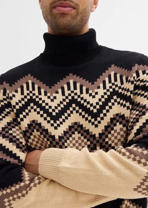 Pologenser med ikat-mønster, bonprix