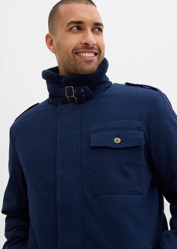 Vinterjakke med teddyfôr, bonprix