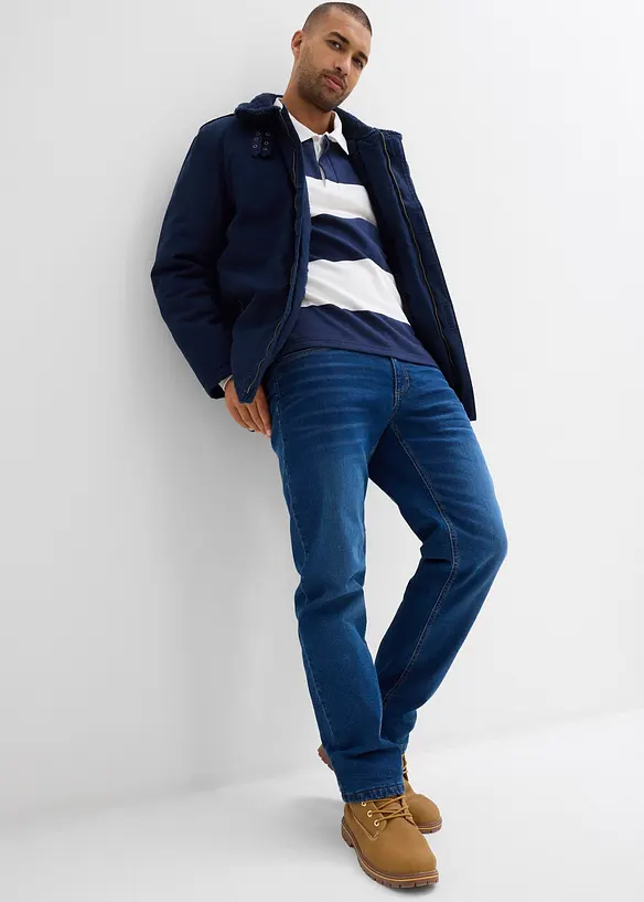 Vinterjakke med teddyfôr, bonprix