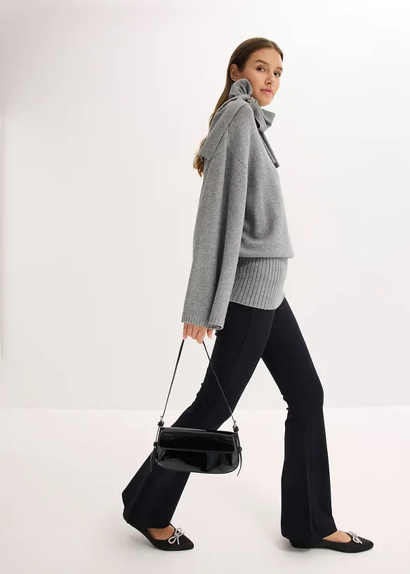 Oversized genser av myk viskosemiks, bonprix