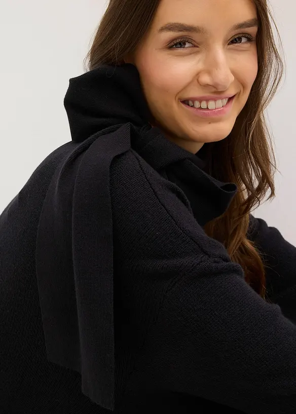 Oversized genser av myk viskosemiks, bonprix