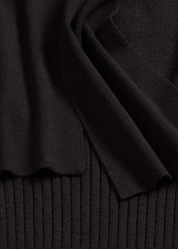 Oversized genser av myk viskosemiks, bonprix