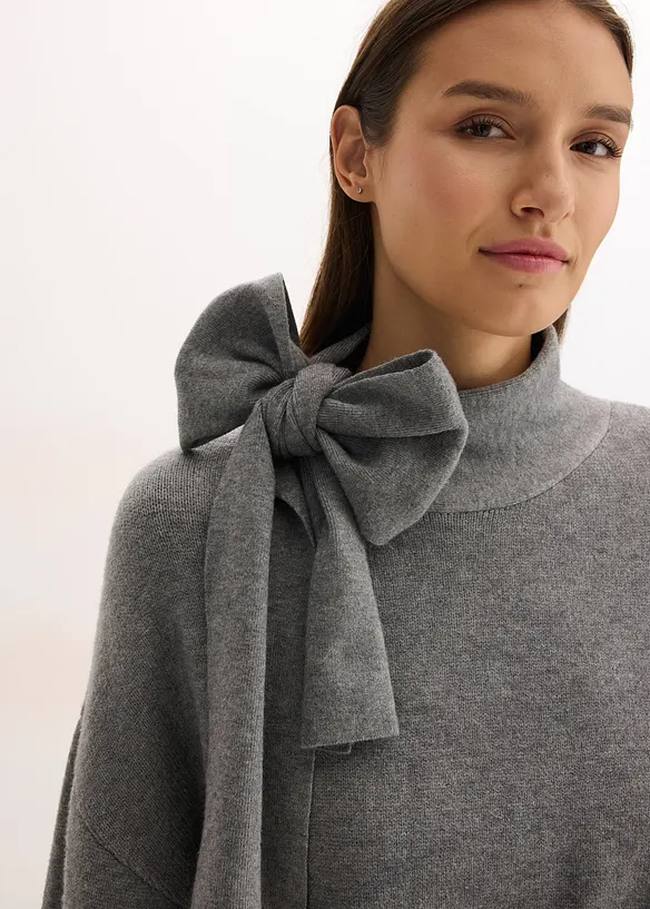 Oversized genser av myk viskosemiks, bonprix