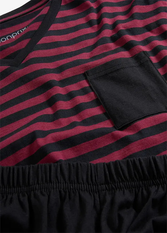 Pyjamas i 100% bomull, bonprix