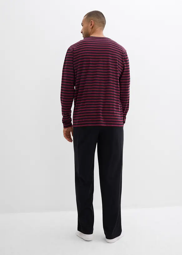 Pyjamas i 100% bomull, bonprix