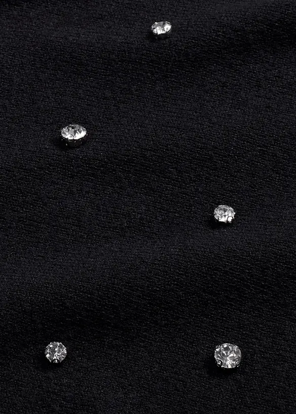 Strikket kjole i myk viskosemiks, bonprix