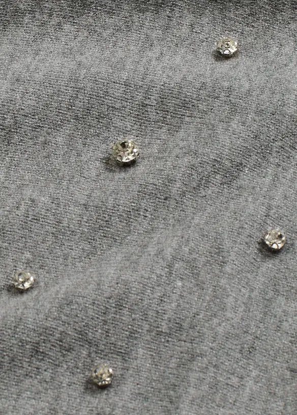 Strikket kjole i myk viskosemiks, bonprix