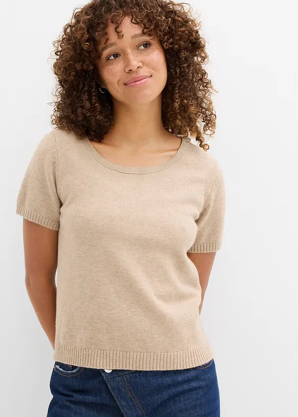 Kortermet genser, bonprix