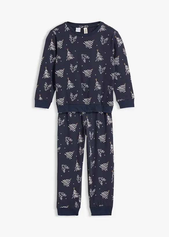 Pyjamas i 100% økologisk bomull, bonprix
