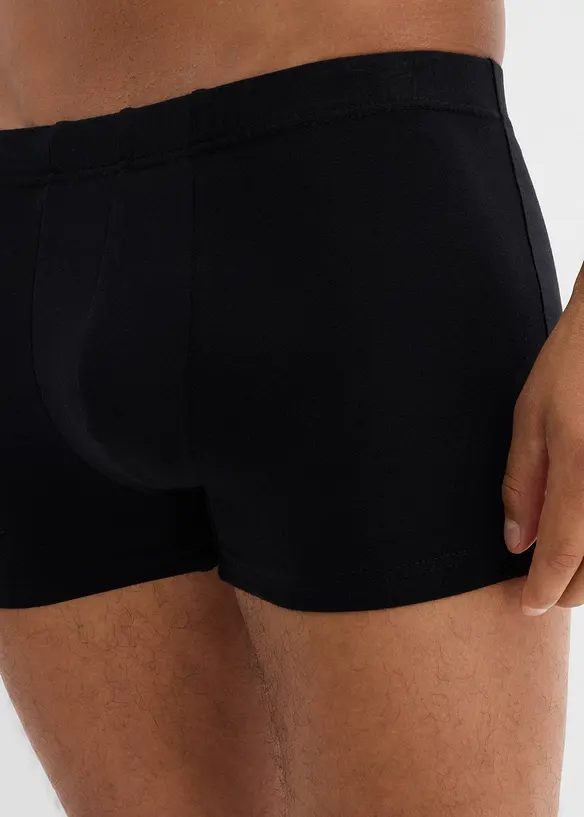 Boksershorts med bomull i ettersittende modell (10-pack), bonprix