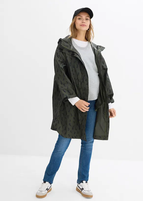 3-i-1-mamma-regncape i værbestandig materiale med bæreinnlegg og pose, bonprix