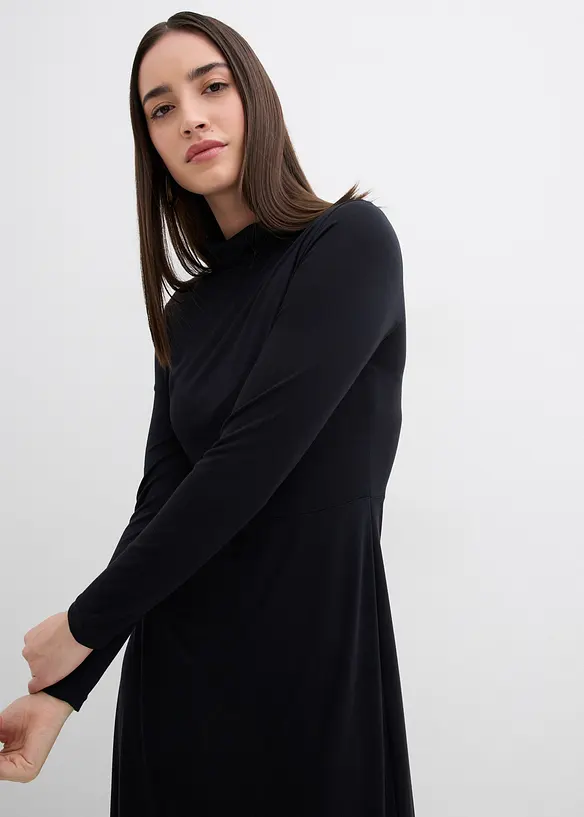 Jerseykjole i myk modalmiks, bonprix