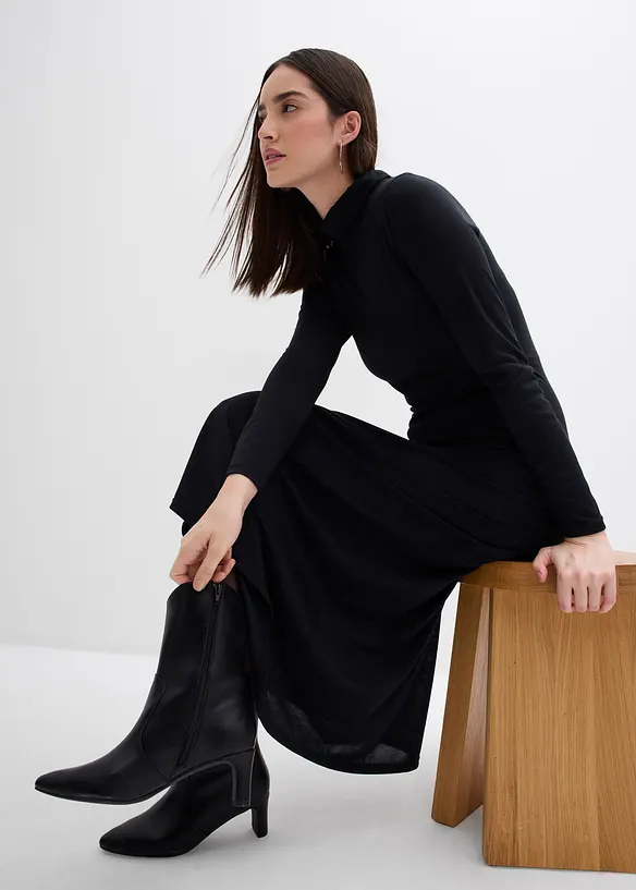 Jerseykjole i myk modalmiks, bonprix