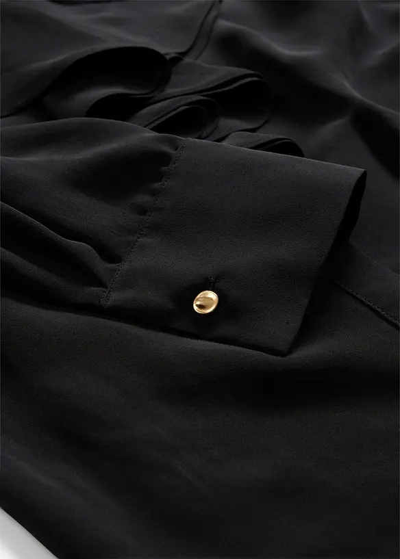 Bluse med silke, bonprix