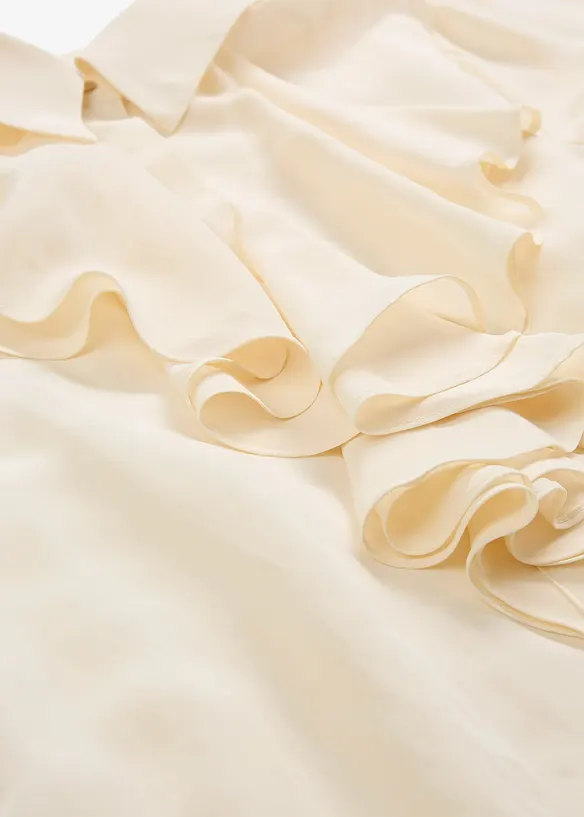 Bluse med silke, bonprix