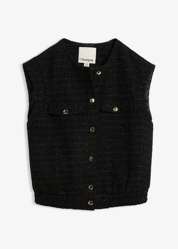 Vest med ull, bonprix