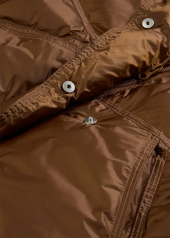 Vattert vest med resirkulert dun, bonprix