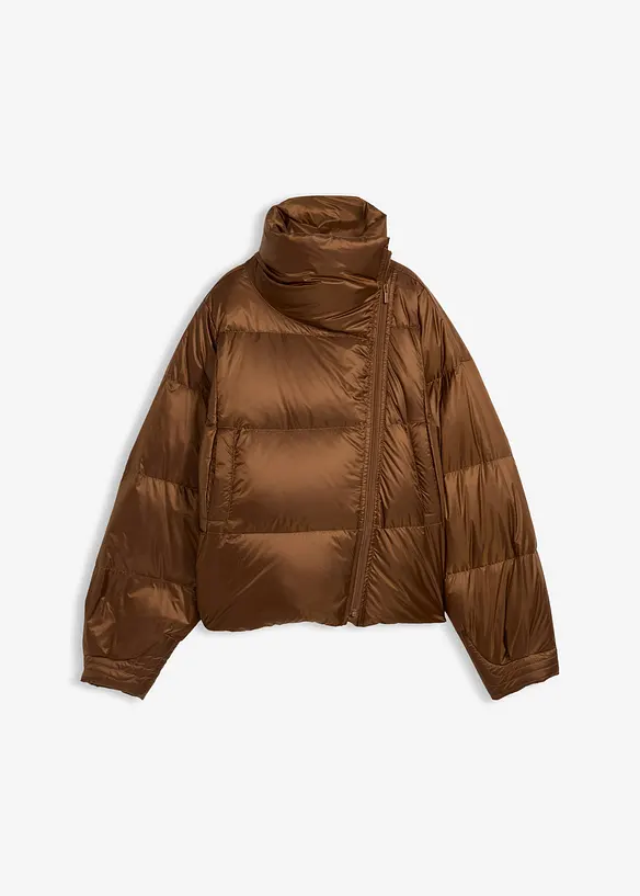 Dunjakke med resirkulert dun, vannavvisende materiale, bonprix