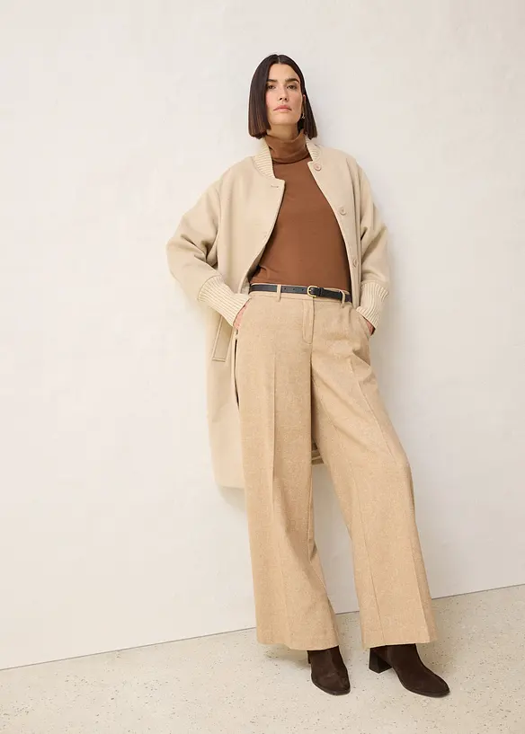 Pologenser med ull, bonprix