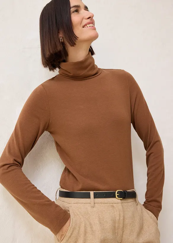 Pologenser med ull, bonprix