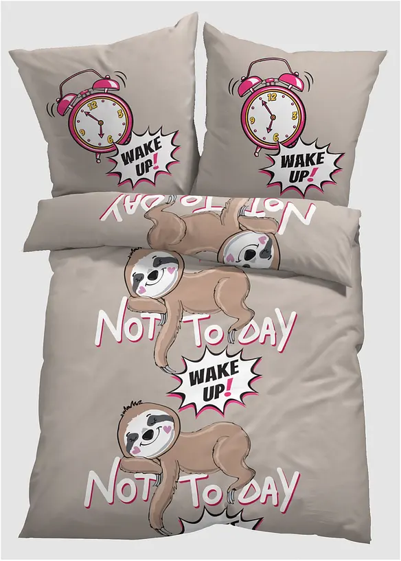 Sengesett i bomullsmiks, bonprix