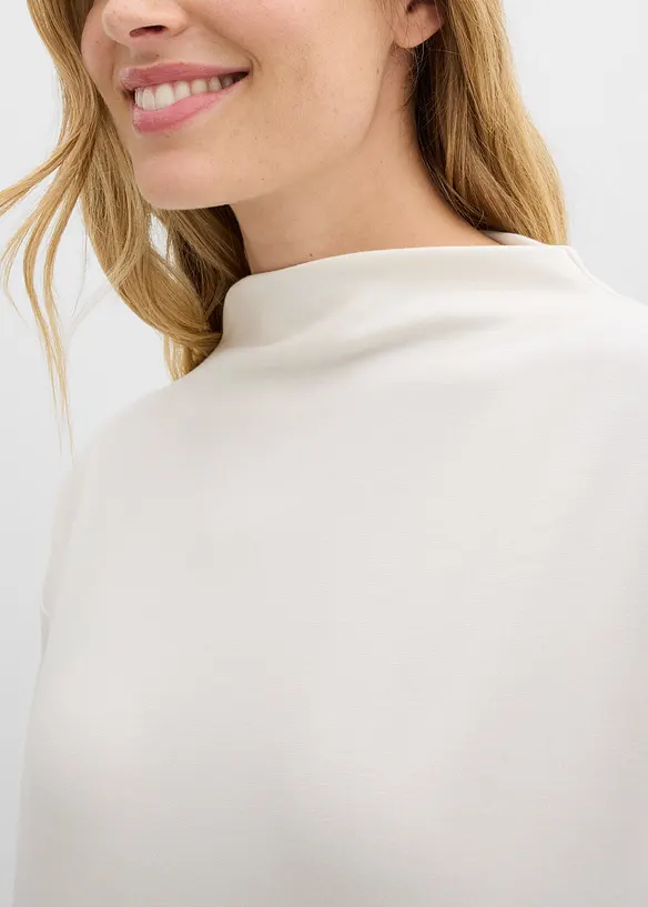 Midikjole i viskosemiks, bonprix