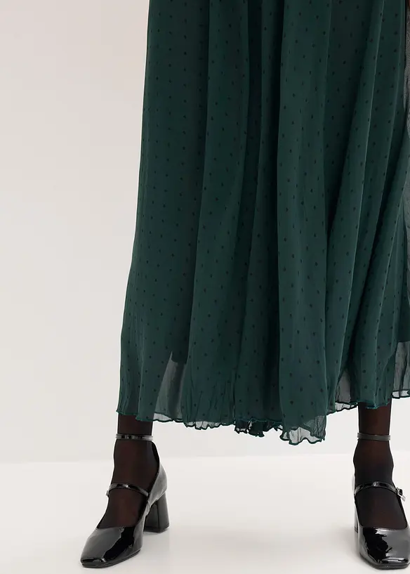 Chiffonskjørt, bonprix