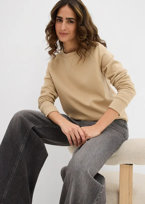 Basic sweatshirt, bonprix