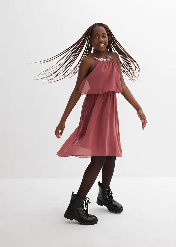 Chiffonkjole, bonprix