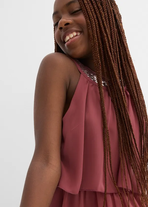 Chiffonkjole, bonprix