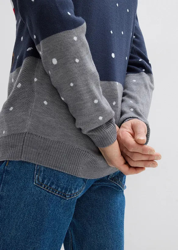 Genser med julemotiv, bonprix