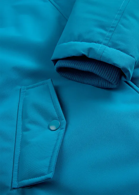 Vinterkåpe med quiltet innside, bonprix